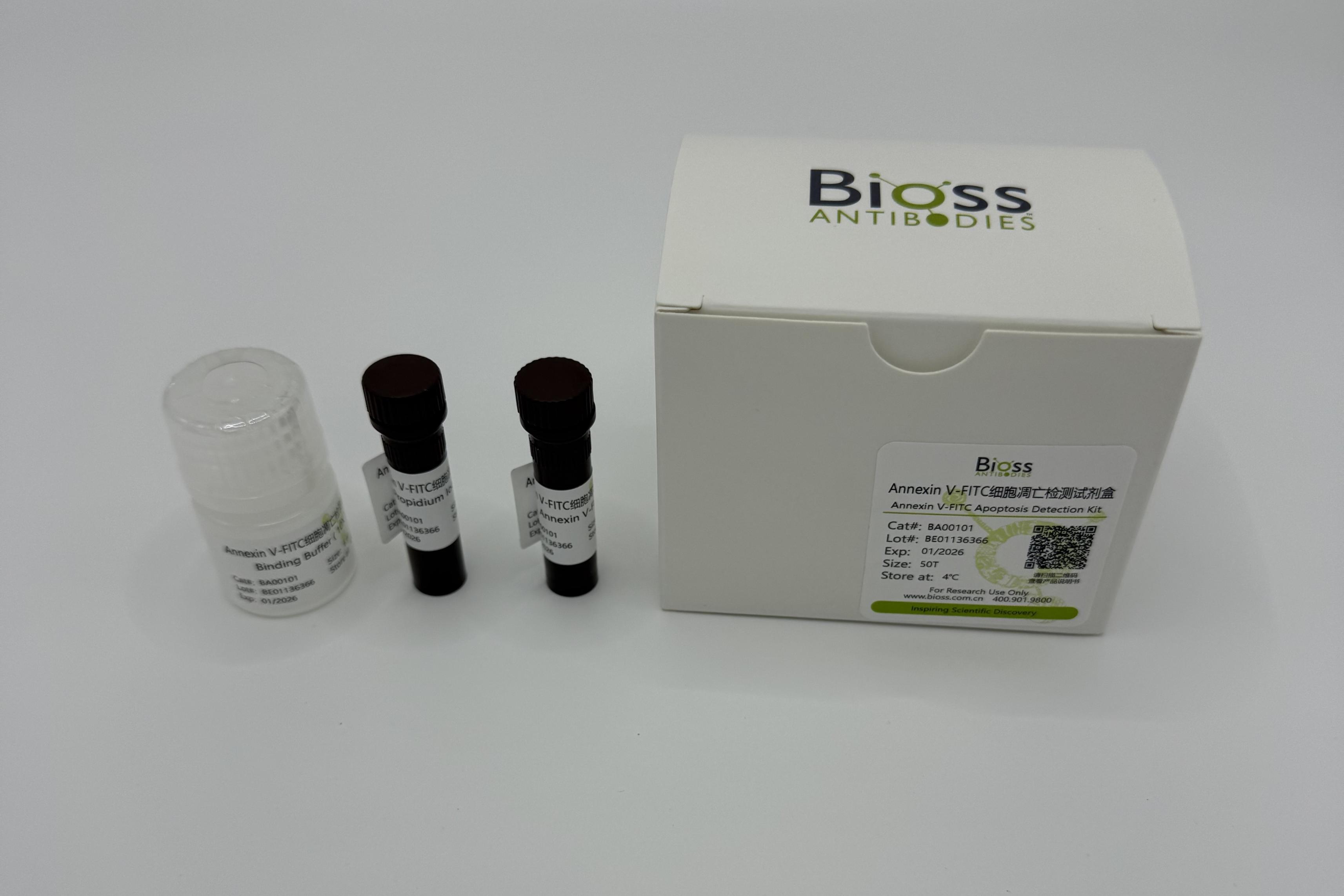 Annexin V-FITC细胞凋亡检测试剂盒-BA00101